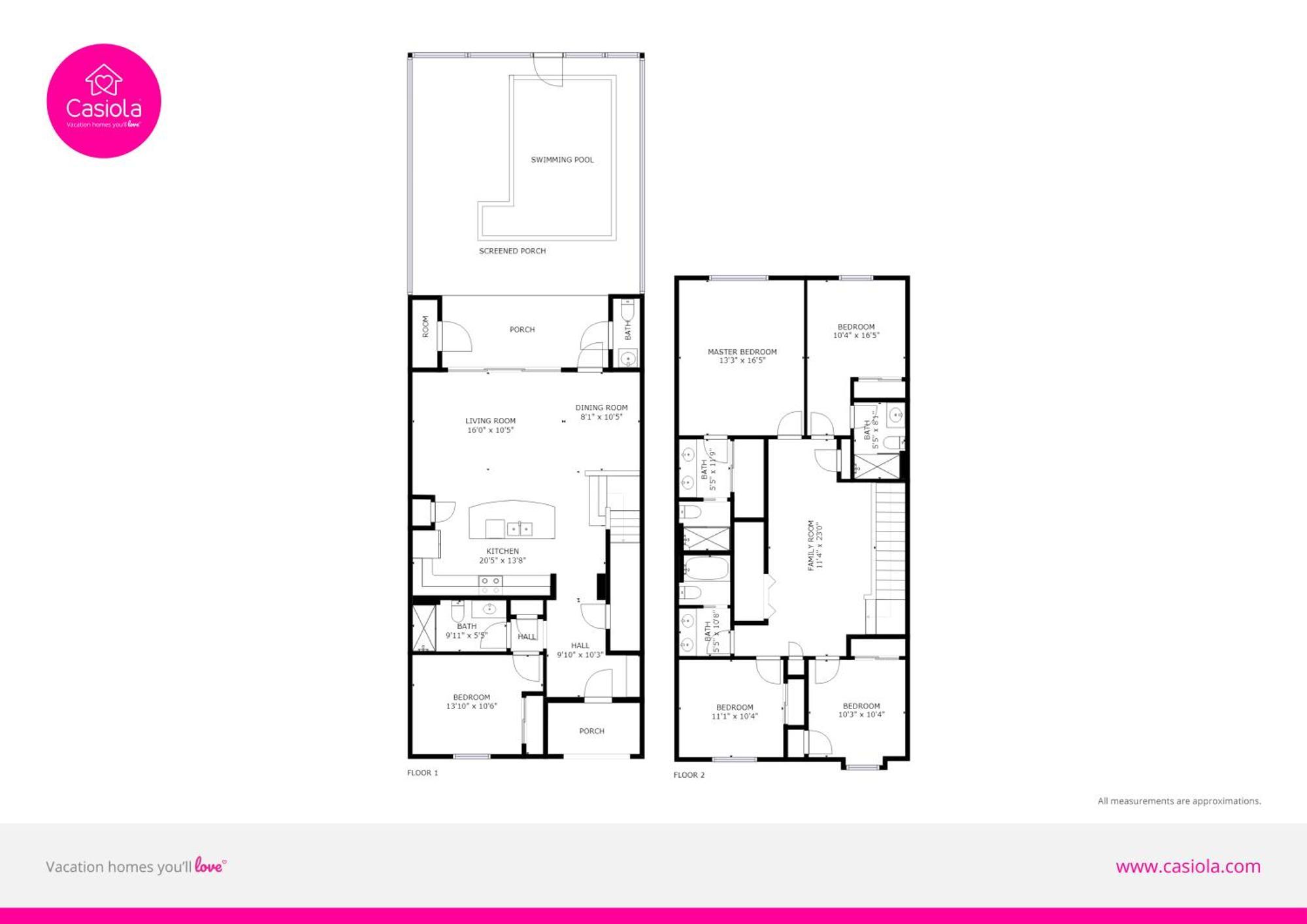 Beautiful Townhome Wprivate Pool 7 Mi To Disney كيسيمي المظهر الخارجي الصورة