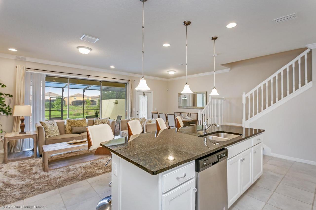 Beautiful Townhome Wprivate Pool 7 Mi To Disney كيسيمي المظهر الخارجي الصورة
